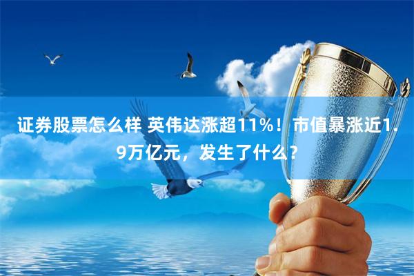 证券股票怎么样 英伟达涨超11%！市值暴涨近1.9万亿元，发生了什么？